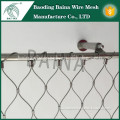 Custom Manufactured Stainless Steel Flexible Rope Mesh / Cable Mesh